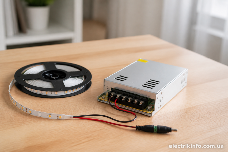 Як підібрати блок живлення для LED-стрічки
